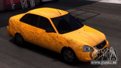 Lada Priora Yellow pour GTA 4