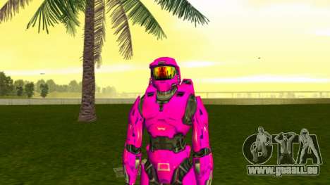 Master Chief Pink pour GTA Vice City