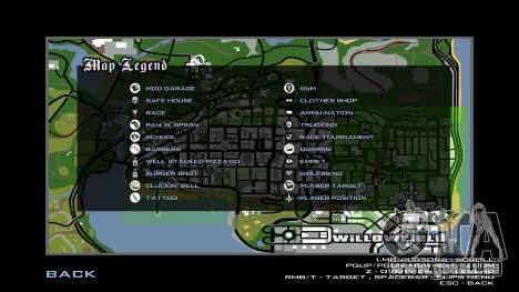 De nouvelles icônes dans le style de GTA 4 pour GTA San Andreas