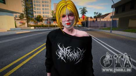 Goth Girl v1 pour GTA San Andreas