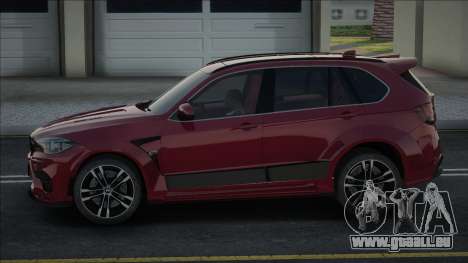 BMW x5m f85 Red pour GTA San Andreas