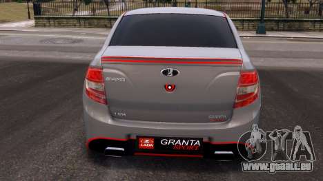 Lada Granta AMG Sport pour GTA 4