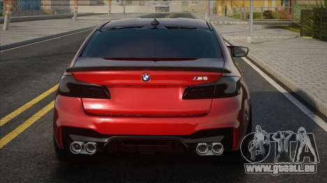 BMW M5 F90 Red für GTA San Andreas