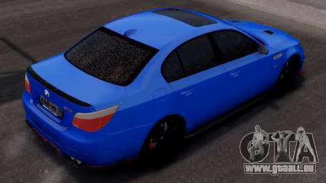 BMW M5 E60 Blue pour GTA 4