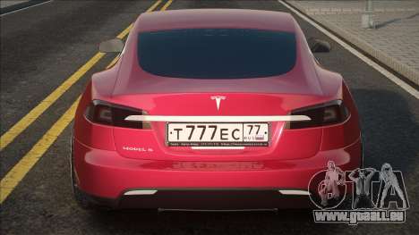 Tesla Model S [RED] pour GTA San Andreas