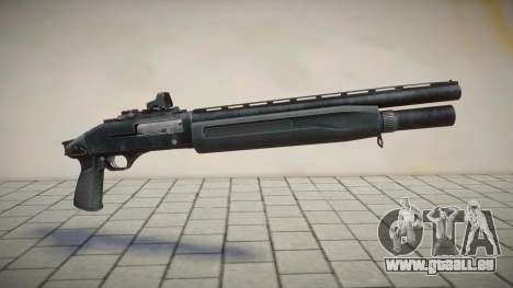Black Gun Chromegun für GTA San Andreas