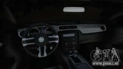 Ford Mustang GT Black [Ukr Plate] für GTA San Andreas