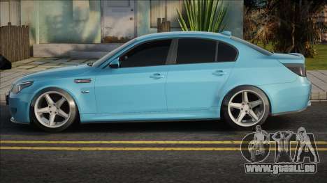 BMW M5 E60 Blue ver pour GTA San Andreas