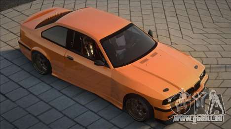 BMW E36 Yellow pour GTA San Andreas