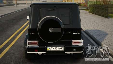 Mercedes-Benz G55 AMG Black Edit pour GTA San Andreas