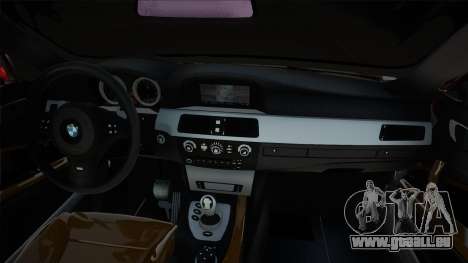 BMW M5 Gold [Rad col] pour GTA San Andreas