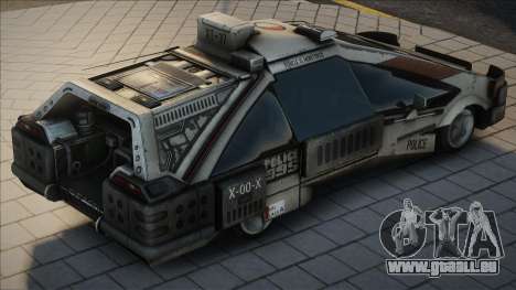 Sci-Fi Police Car für GTA San Andreas