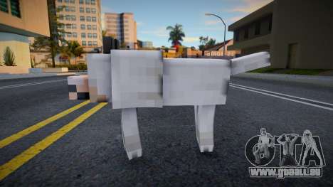 Minecraft Lobo v2 für GTA San Andreas