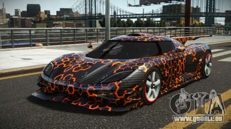 Koenigsegg Agera One G-Sport S14 pour GTA 4