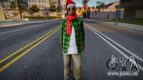 Fam2 - New Year Skin pour GTA San Andreas