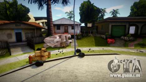 New Groove Street Mapping für GTA San Andreas