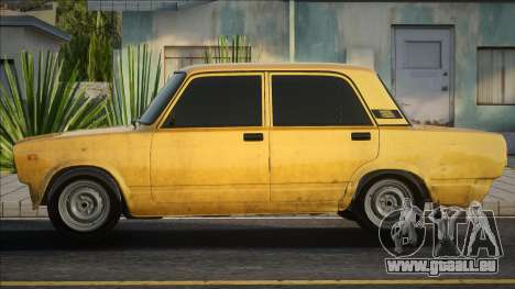 Vaz 2107 [Yellow] für GTA San Andreas