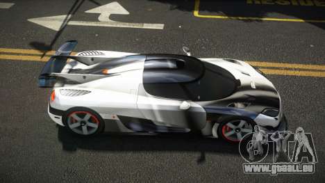 Koenigsegg Agera One G-Sport S3 pour GTA 4