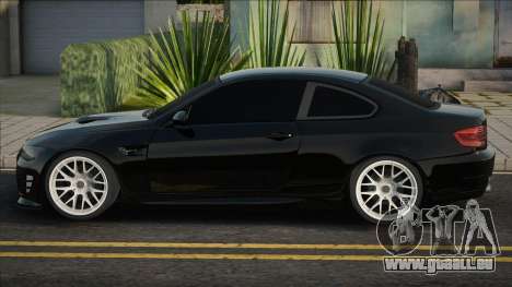 BMW M3 E92 [Black] pour GTA San Andreas