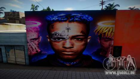 XXXTENTACION & LIL PEEP WALL ART für GTA San Andreas