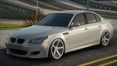 BMW M5 E60 Silver Edit pour GTA San Andreas