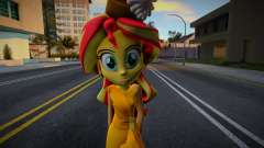 Sunset Shimmer Detective pour GTA San Andreas