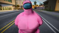 Among Us Imposter Musculosos Pink pour GTA San Andreas