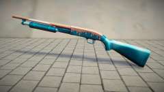 Blue Chromegun 1 für GTA San Andreas