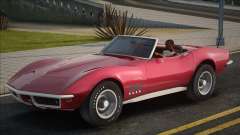 Chevrolet Corvette C3 Convertible [Red] pour GTA San Andreas