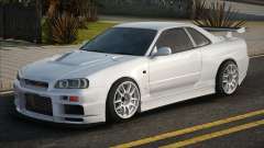 Nissan GT-R [White] für GTA San Andreas