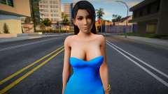Momiji Blue Dress für GTA San Andreas