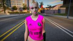 Jill Valentine Inter Miami pour GTA San Andreas