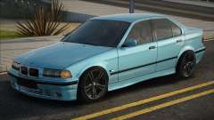 BMW E36 Blue pour GTA San Andreas
