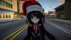 Kurumi Tokisaki (With Christmas Hat) pour GTA San Andreas