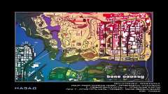 Carte des couleurs pour GTA San Andreas