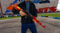 SuperMan AK47 skin mod für GTA 4