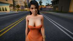 Momiji Orange Dress für GTA San Andreas