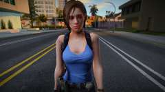 Jill Valentine [RE3 Remake Style] für GTA San Andreas