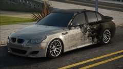 BMW M5 E60 Black White pour GTA San Andreas