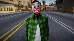 Fam2 Clown für GTA San Andreas
