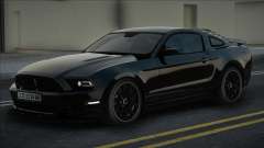 Ford Mustang GT Black [Ukr Plate] für GTA San Andreas
