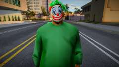 Fam1 Clown für GTA San Andreas