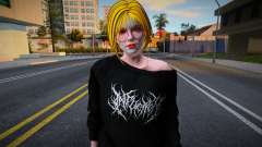 Goth Girl v1 pour GTA San Andreas
