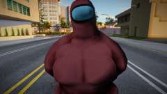 Among Us Imposter Musculosos v2 für GTA San Andreas
