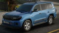 Toyota Land Cruiser 200 [Blue Ver] pour GTA San Andreas