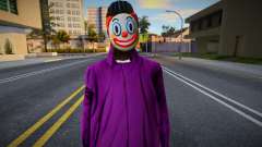 Ballas3 Clown für GTA San Andreas