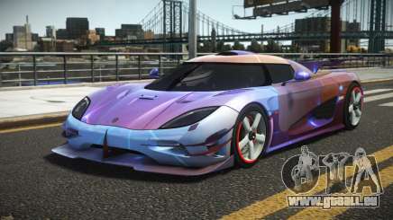 Koenigsegg Agera One G-Sport S2 pour GTA 4