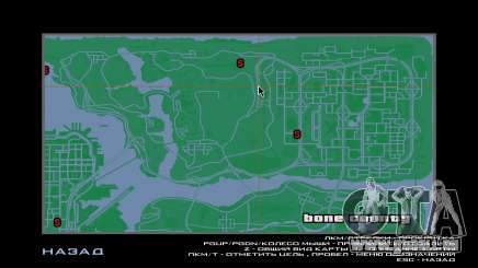 Green Map für GTA San Andreas