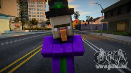 Minecraft La Bruja Skin pour GTA San Andreas