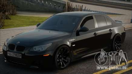 BMW M5 E60 Black pour GTA San Andreas